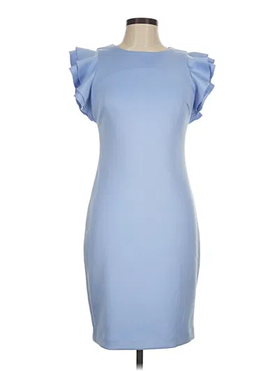 Pre-owned Tommy Hilfiger Cocktail Dress In Blue