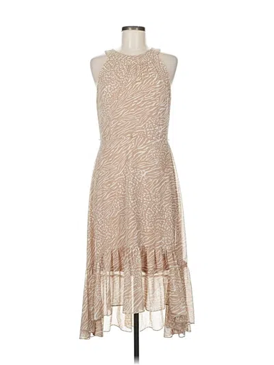 Pre-owned Tommy Hilfiger Cocktail Dress In Brown