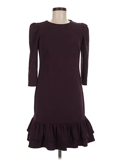 Pre-owned Tommy Hilfiger Cocktail Dress In Burgundy