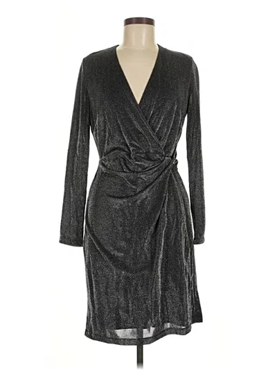 Pre-owned Tommy Hilfiger Cocktail Dress In Gray