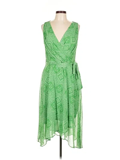 Pre-owned Tommy Hilfiger Cocktail Dress In Green