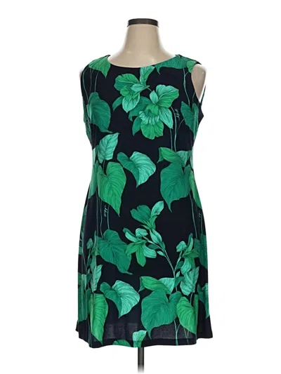 Pre-owned Tommy Hilfiger Cocktail Dress In Green
