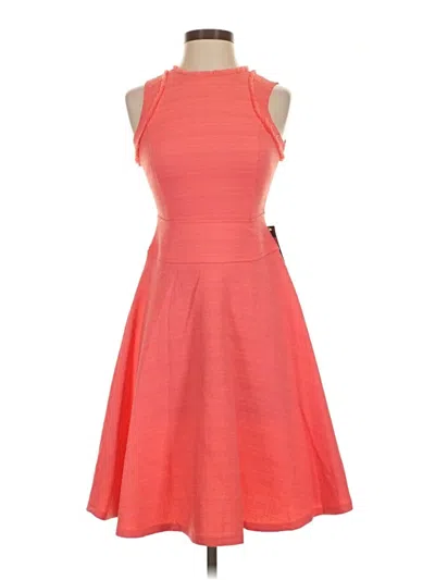 Pre-owned Tommy Hilfiger Cocktail Dress In Orange