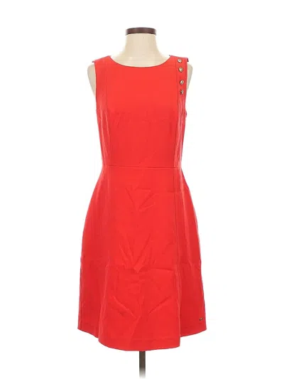 Pre-owned Tommy Hilfiger Cocktail Dress In Red