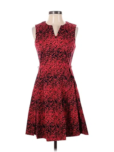 Pre-owned Tommy Hilfiger Cocktail Dress In Red