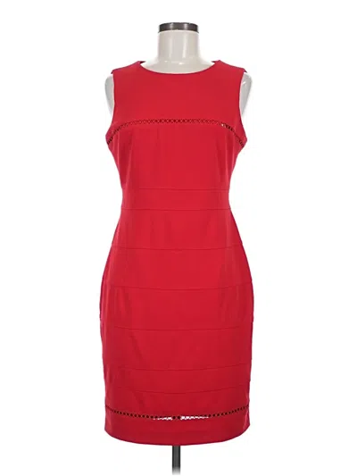 Pre-owned Tommy Hilfiger Cocktail Dress In Red