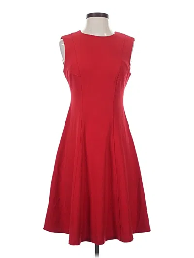 Pre-owned Tommy Hilfiger Cocktail Dress In Red
