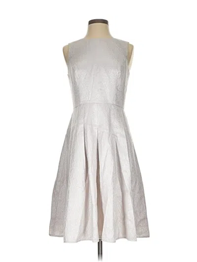 Pre-owned Tommy Hilfiger Cocktail Dress In Silver