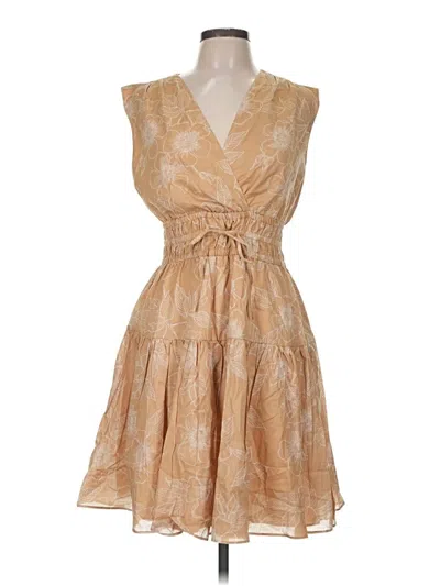 Pre-owned Tommy Hilfiger Cocktail Dress In Tan