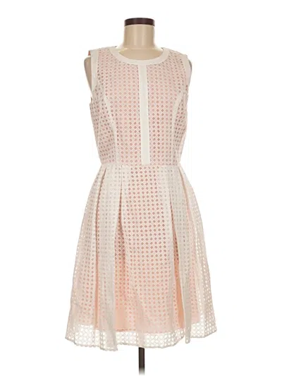 Pre-owned Tommy Hilfiger Cocktail Dress In White
