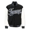 Tommy Hilfiger College Jacket Men's Letterman Jacket Ext Black/multi In Black/multi