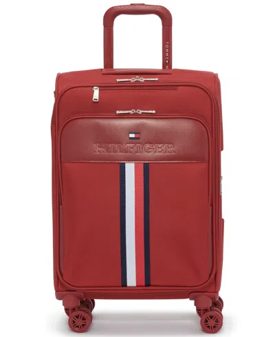 Tommy Hilfiger Collingwood 21" Luggage In Red