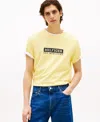 Tommy Hilfiger Color To Color Graphic Tee In Citronella