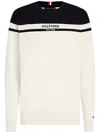 TOMMY HILFIGER TOMMY HILFIGER COLORBLOCK GRAPHIC C NK SWEATER CLOTHING