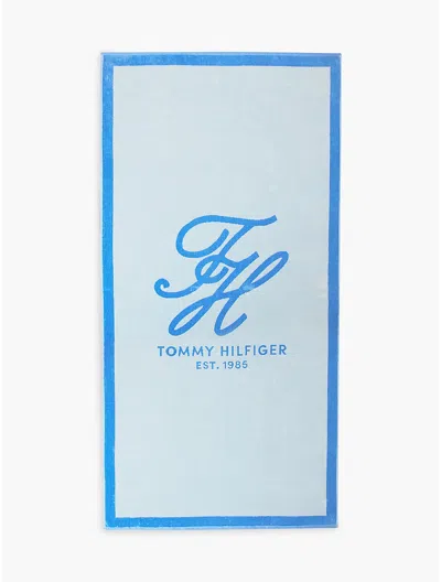 Tommy Hilfiger Colorblock Monogram Beach Towel