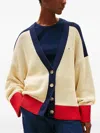 Tommy Hilfiger Cardigan In Colour-block-optik In Multi