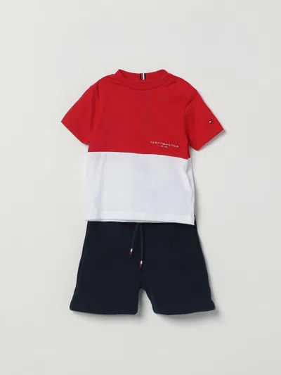 Tommy Hilfiger Kids' Completo  Bambino Colore Lampone In Pink