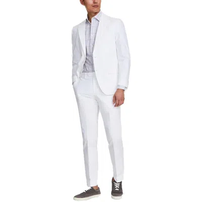 TOMMY HILFIGER CONRAD MENS STRETCH COTTON TWO-BUTTON BLAZER