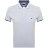 Tommy Hilfiger Contrast Collar Polo Blue Heather In Blue