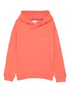 Tommy Hilfiger Coral Red Hoodie  In Orange