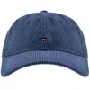 Tommy Hilfiger Corduroy Cap Preppy Navy In Blue