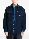 Tommy Hilfiger Corduroy Overshirt In Blue