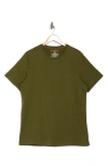 Tommy Hilfiger Core Flag Crewneck Tee In Green Tea