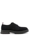 Tommy Hilfiger Core Lace-up Suede Brogues In Blue