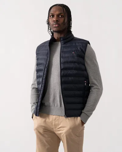 Tommy Hilfiger Core Packable Recycled Mens Gilet In Blue