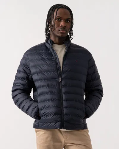 Tommy Hilfiger Core Packable Recycled Mens Jacket In Blue