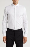 Tommy Hilfiger Core Slim Fit Cotton Button-up Shirt In White