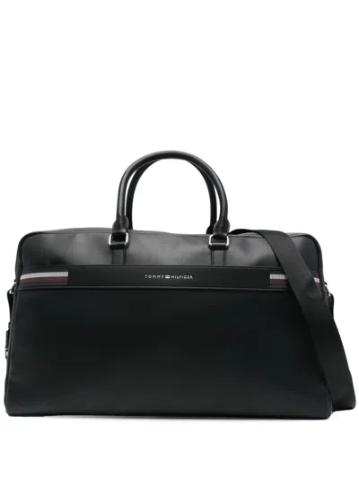 Tommy Hilfiger Corporate Holdall In Black