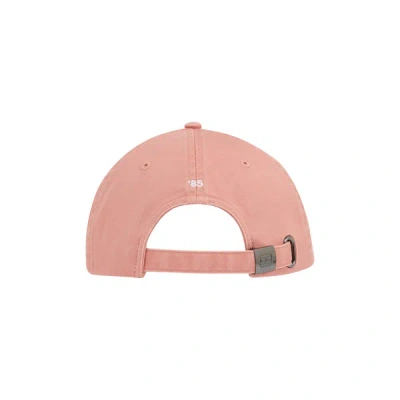 Tommy Hilfiger Cotton Baseball Cap In Pink