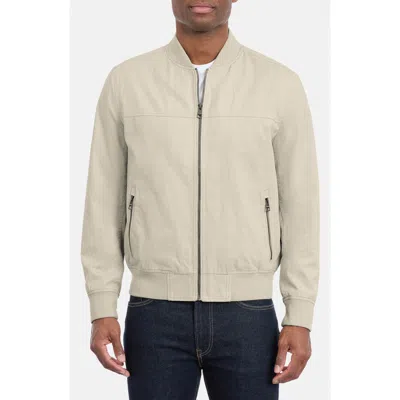 Tommy Hilfiger Cotton Bomber Jacket In Neutral