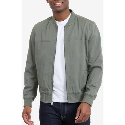 Tommy Hilfiger Cotton Bomber Jacket In Green