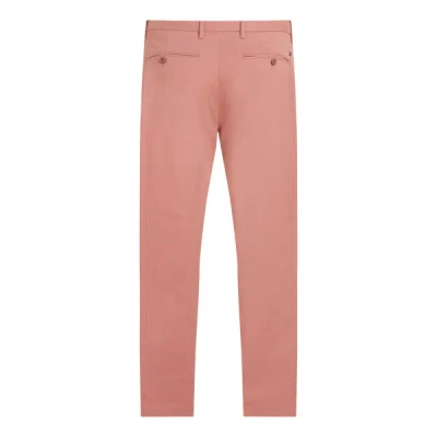 Tommy Hilfiger Cotton Chino Trousers In Pink