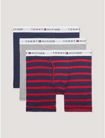 Tommy Hilfiger Cotton Classics Boxer Brief 3 In Lava