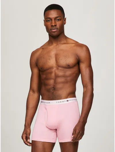 Tommy Hilfiger Cotton Classics Boxer Brief 3 In Pink