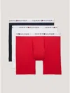 Tommy Hilfiger Cotton Classics Boxer Brief 3 In Red