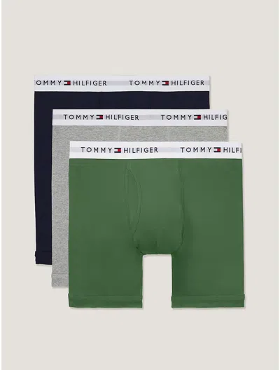 Tommy Hilfiger Cotton Classics Boxer Brief 3 In Sprout