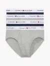 Tommy Hilfiger Cotton Classics Brief 4 In Grey Multi