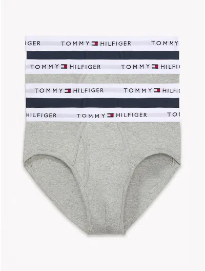 Tommy Hilfiger Cotton Classics Brief 4 In Grey Multi