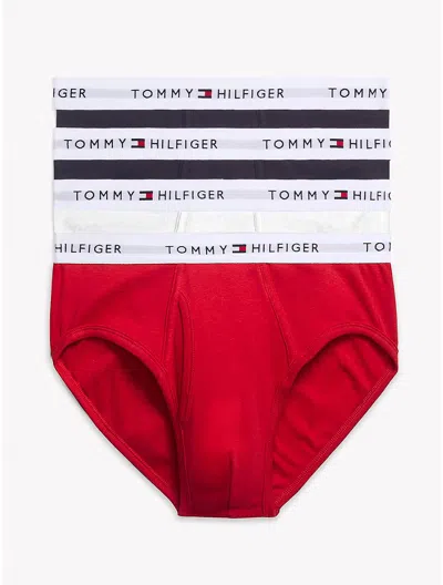 Tommy Hilfiger Cotton Classics Brief 4 In Red