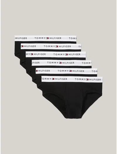 Tommy Hilfiger Cotton Classics Brief 6pk In Black