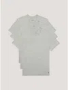 Tommy Hilfiger Cotton Classics Crewneck Undershirt 3 In Storm