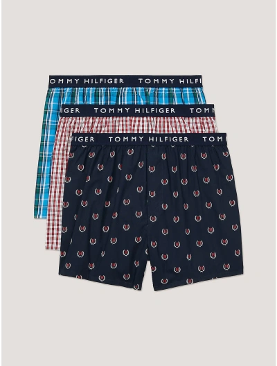 Tommy Hilfiger Cotton Classics Slim Fit Boxer 3 In Julep