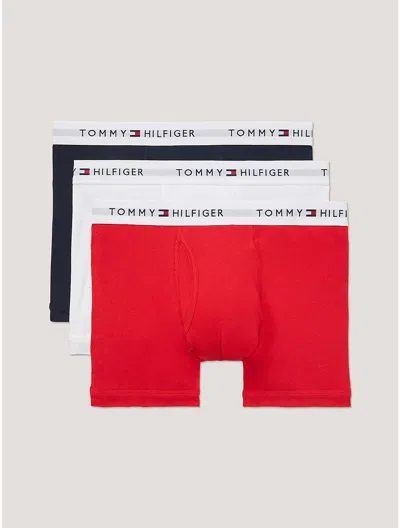Tommy Hilfiger Cotton Classics Trunk 3 In Red