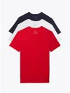 Tommy Hilfiger Cotton Classics Undershirt 3 In Red