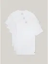 Tommy Hilfiger Cotton Classics Crewneck Undershirt 3 In White