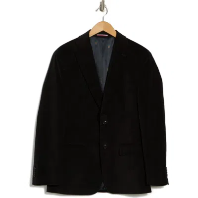 Tommy Hilfiger Cotton Corduroy Blazer In Black